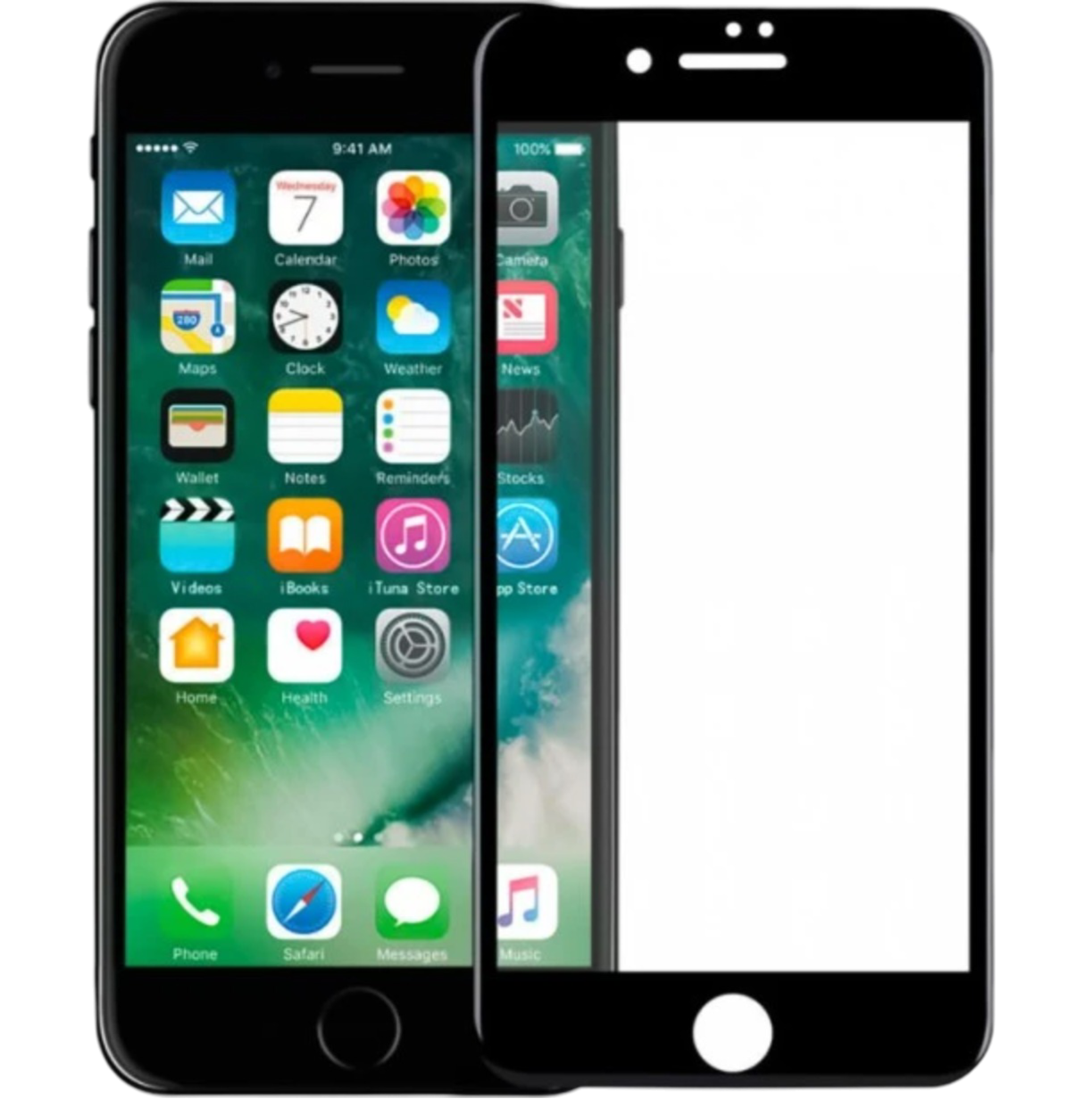 Захисне скло Антишпигун для iPhone 7+ | 8+