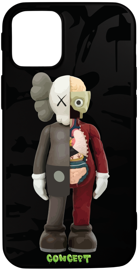 Чохол з принтом Kaws для iPhone 11 | 11 Pro | 11 Pro Max