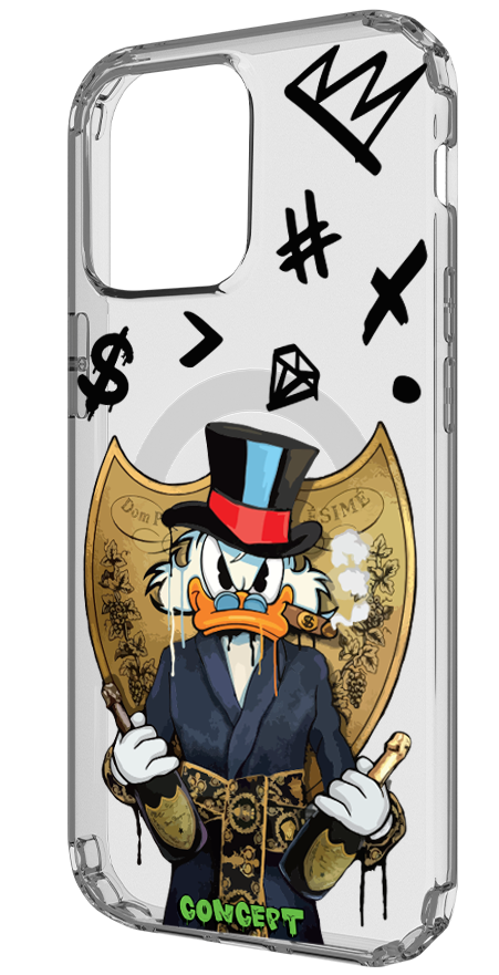 Чохол з принтом Scrooge для iPhone 13 | 13 Mini | 13 Pro | 13 Pro Max