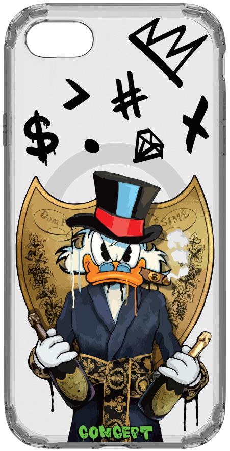 Чохол з принтом Scrooge для iPhone 7 | 8 | SE 2020 | SE 2022