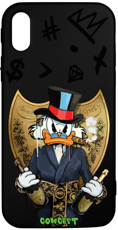 Чохол з принтом Scrooge для iPhone X | XS | XR | XS Max