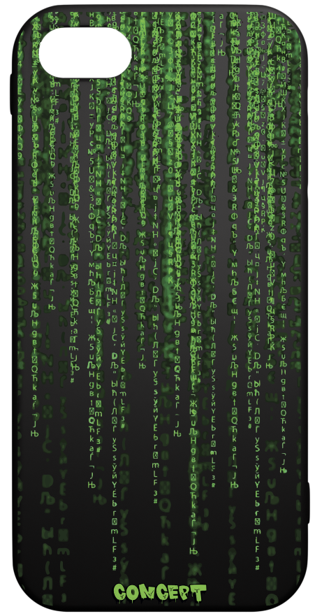 Чохол з принтом Matrix для iPhone 7 Plus | 8 Plus