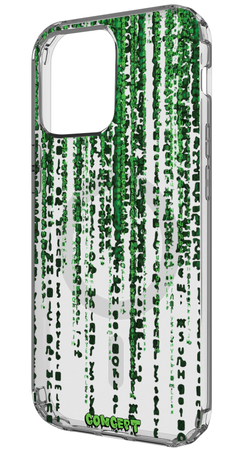 Чохол з принтом Matrix для iPhone 14 | 14 Plus | 14 Pro | 14 Pro Max