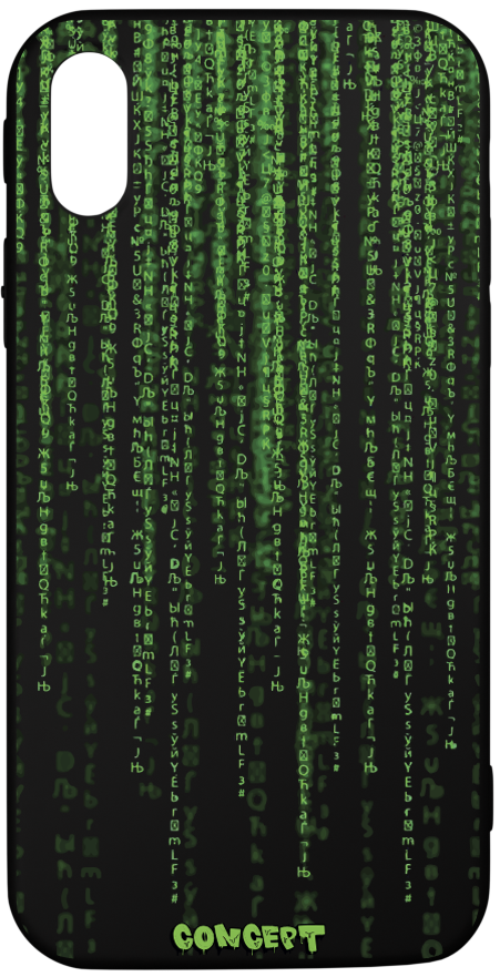 Чохол з принтом Matrix для iPhone X | XS | XR | XS Max