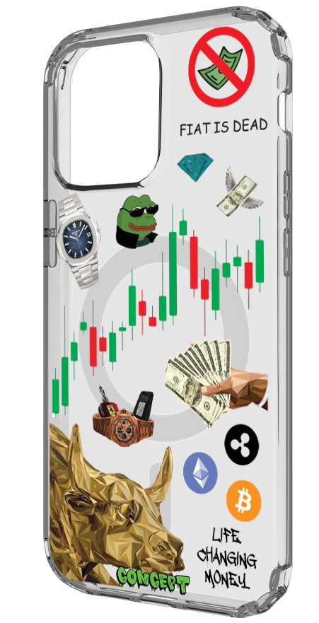 Чохол з принтом Crypto для iPhone 13 | 13 Mini | 13 Pro | 13 Pro Max