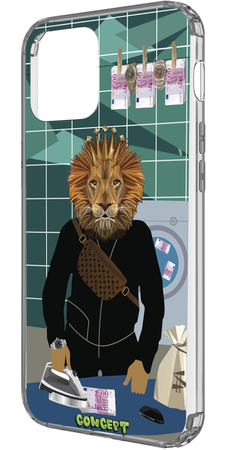 Чохол з принтом Money Laundering для iPhone 16 | 16 Plus | 16 Pro | 16 Pro Max