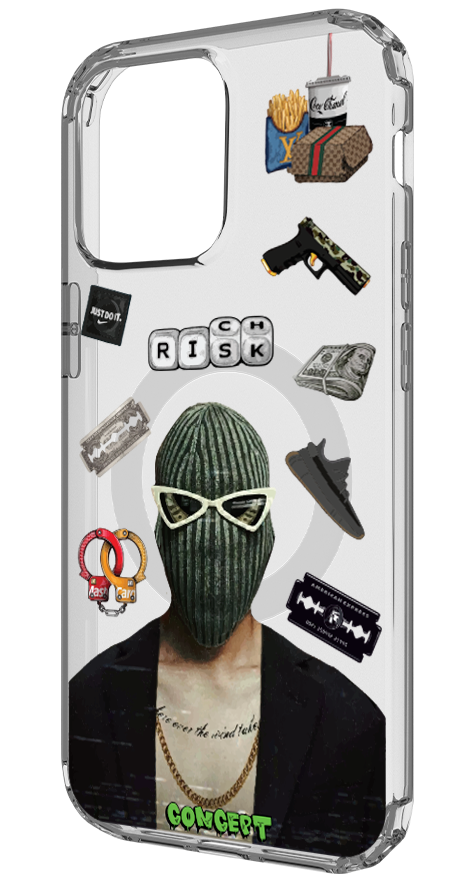 Чохол з принтом Rich risk для iPhone 11 | 11 Pro | 11 Pro Max