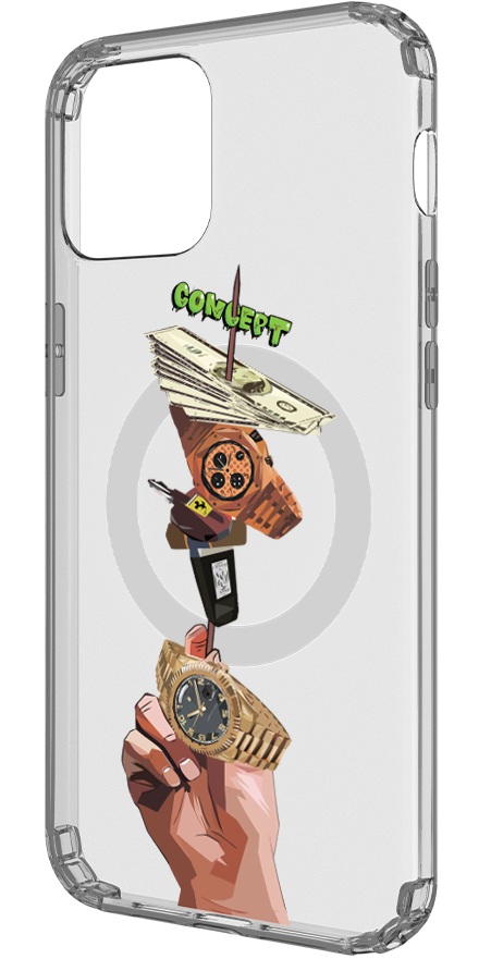 Чохол з принтом Kebab для iPhone 15 | 15 Plus | 15 Pro | 15 Pro Max