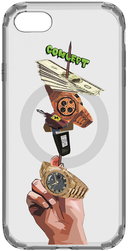 Чохол з принтом Kebab для iPhone 7 Plus | 8 Plus