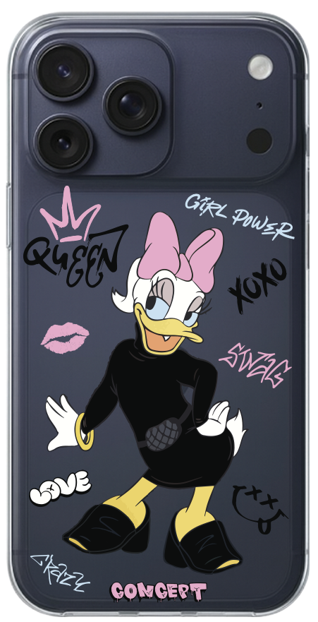 Чохол з принтом Daisy Duck для iPhone 17 | 17 Pro | 17 Pro Max | Air | 17e