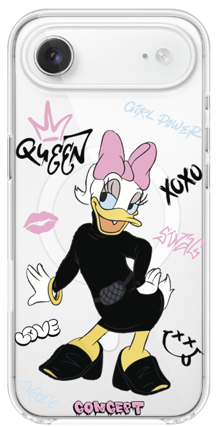 Чохол з принтом Daisy Duck для iPhone 17 | 17 Pro | 17 Pro Max | Air | 17e