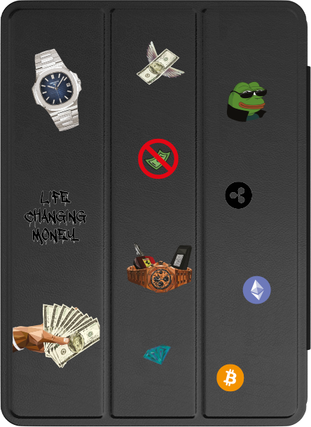 Чохол-книжка Smart Case з принтом Crypto для iPad Pro 11 (2018)