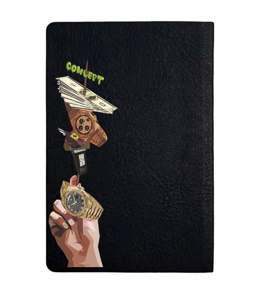 Чохол з боковою панеллю з екошкіри для IQOS ILUMA PRIME з принтом Kebab