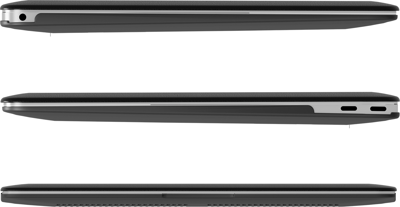 Шкіряний чохол-накладка з принтом Hands Luxury для MacBook Air 15 (2023 M3)