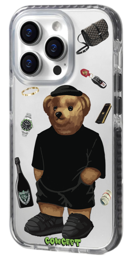 Чохол з принтом Bear Tema для iPhone 13 | 13 Mini | 13 Pro | 13 Pro Max