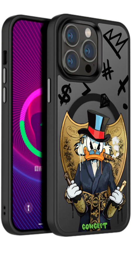 Чохол з принтом Scrooge для iPhone 13 | 13 Mini | 13 Pro | 13 Pro Max