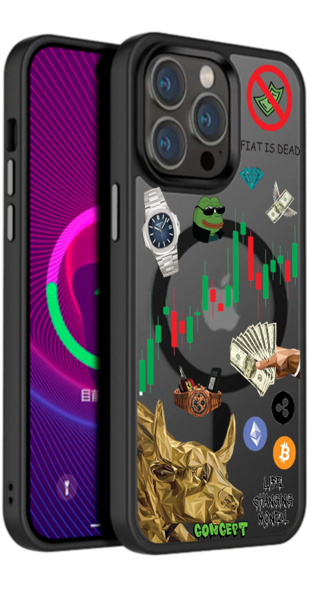 Чохол з принтом Crypto для iPhone 13 | 13 Mini | 13 Pro | 13 Pro Max