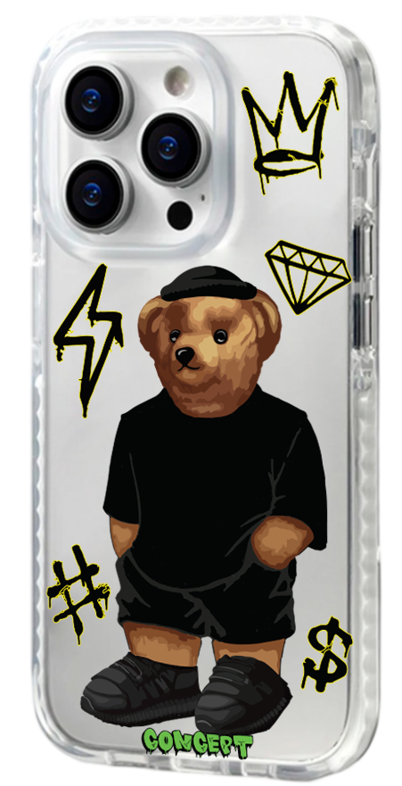 Чохол з принтом Bear Baza для iPhone 13 | 13 Mini | 13 Pro | 13 Pro Max