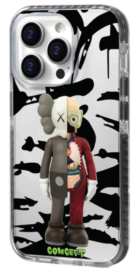 Чохол з принтом Kaws для iPhone 13 | 13 Mini | 13 Pro | 13 Pro Max