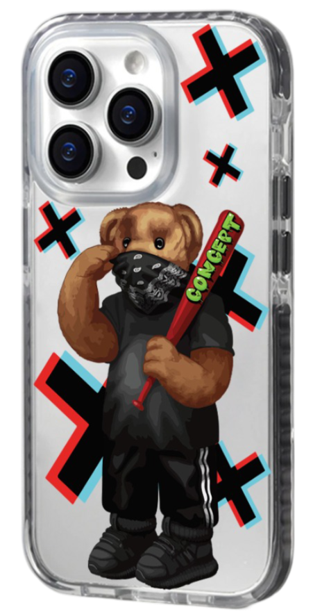 Чохол з принтом Bear Concept для iPhone 15 | 15 Plus | 15 Pro | 15 Pro Max