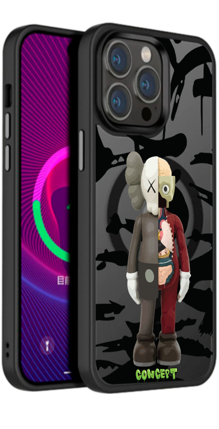 Чохол з принтом Kaws для iPhone 13 | 13 Mini | 13 Pro | 13 Pro Max