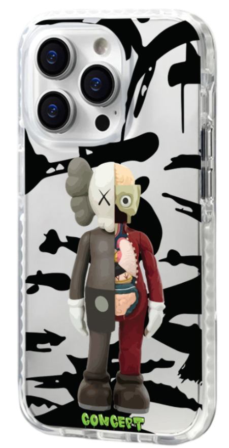 Чохол з принтом Kaws для iPhone 13 | 13 Mini | 13 Pro | 13 Pro Max