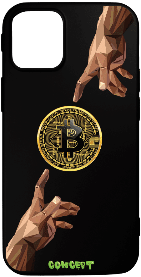 Чохол з принтом Hands Bitcoin для iPhone 11 | 11 Pro | 11 Pro Max