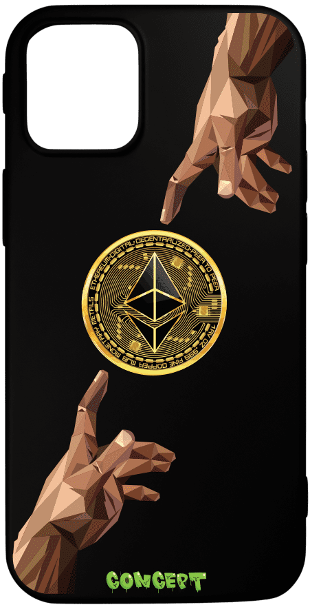 Чохол з принтом Hands Ethereum для iPhone 11 | 11 Pro | 11 Pro Max