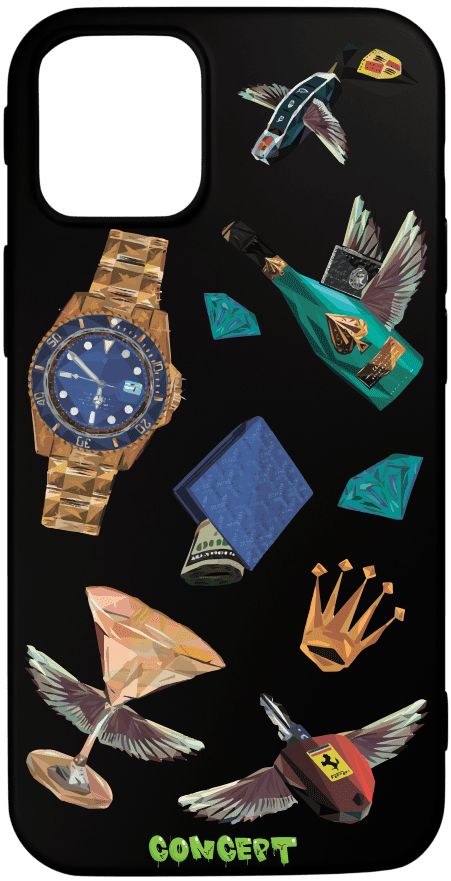 Чохол з принтом Luxury для iPhone 11 | 11 Pro | 11 Pro Max