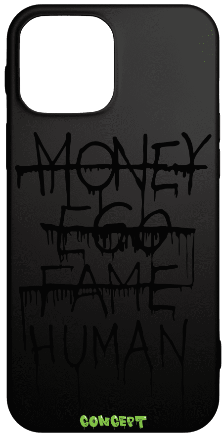 Чохол з принтом Money Ego Fame Human для iPhone 12 | 12 Mini | 12 Pro | 12 Pro Max