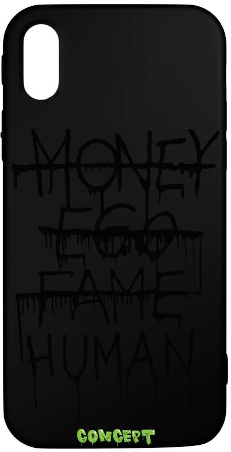 Чохол з принтом Money Ego Fame Human для iPhone X | XS | XR | XS Max
