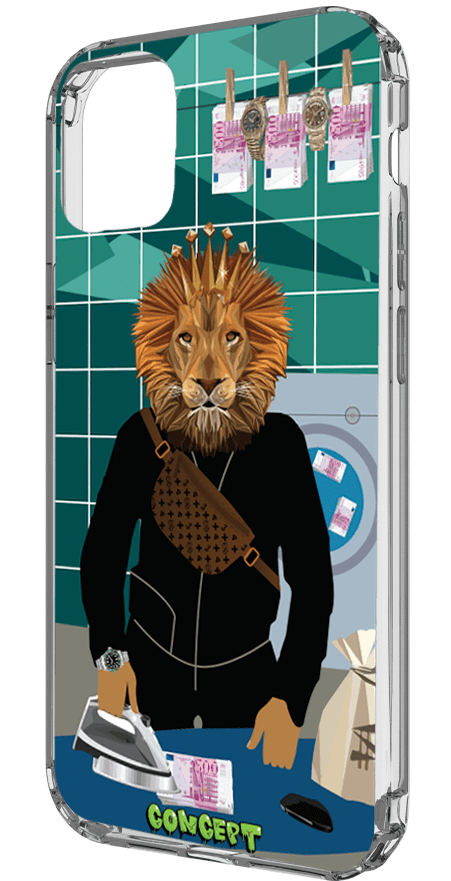 Чохол з принтом Money Laundering для iPhone 12 | 12 Mini | 12 Pro | 12 Pro Max