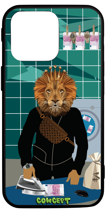 Чохол з принтом Money Laundering для iPhone 14 | 14 Plus | 14 Pro | 14 Pro Max