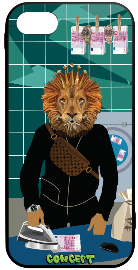 Чохол з принтом Money Laundering для iPhone 7 | 8 | SE 2020 | SE 2022