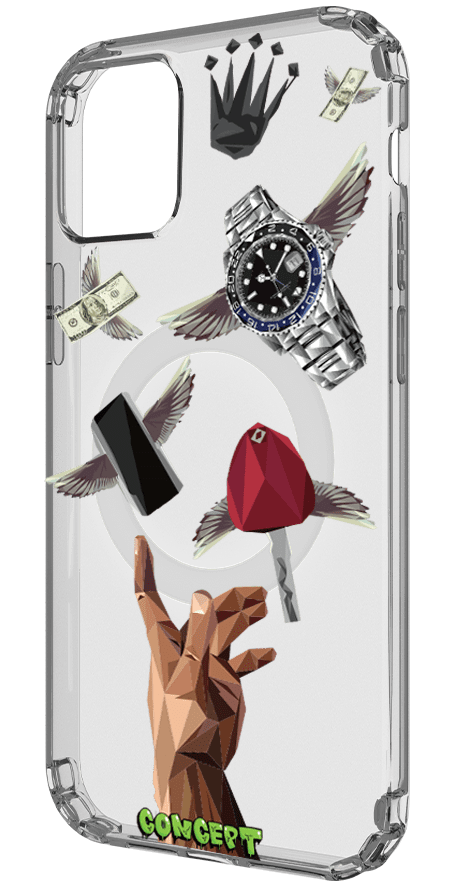 Чохол з принтом Hands Luxury для iPhone 14 | 14 Plus | 14 Pro | 14 Pro Max