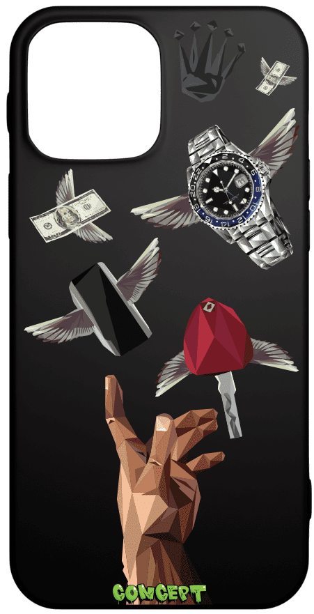 Чохол з принтом Hands Luxury для iPhone 12 | 12 Mini | 12 Pro | 12 Pro Max