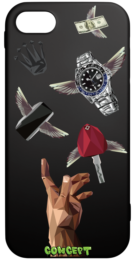 Чохол з принтом Hands Luxury для iPhone 7 | 8 | SE 2020 | SE 2022