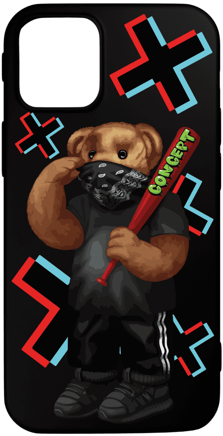 Чохол з принтом Bear Concept для iPhone 11 | 11 Pro | 11 Pro Max