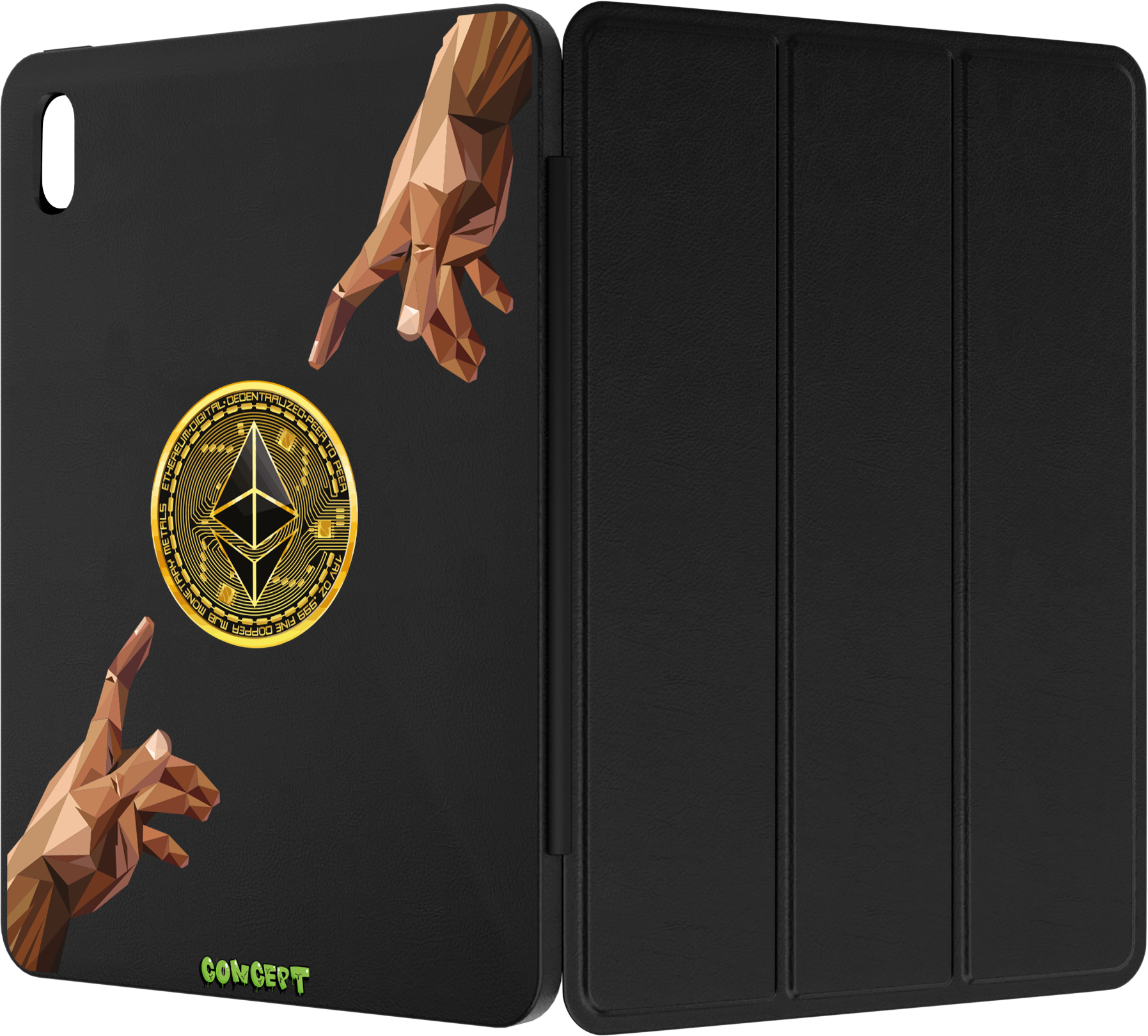 Чохол-книжка Smart Case з принтом Hands Ethereum для iPad Pro 11 (2018)