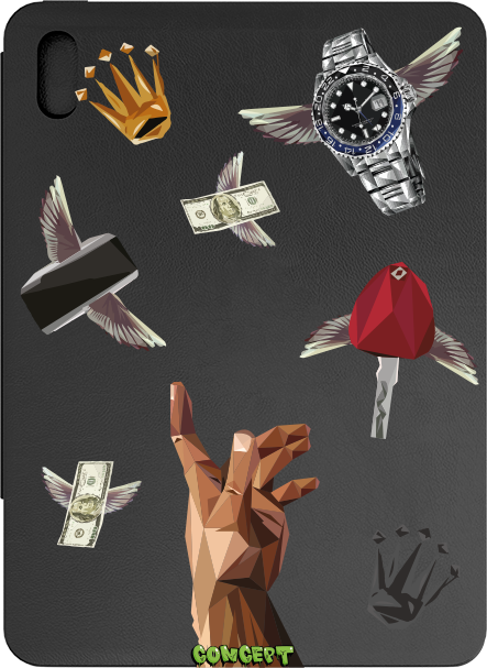 Чохол-книжка Smart Case з принтом Hands Luxury для iPad Pro 11 (2020 | 2021 | 2022 M1 M2)