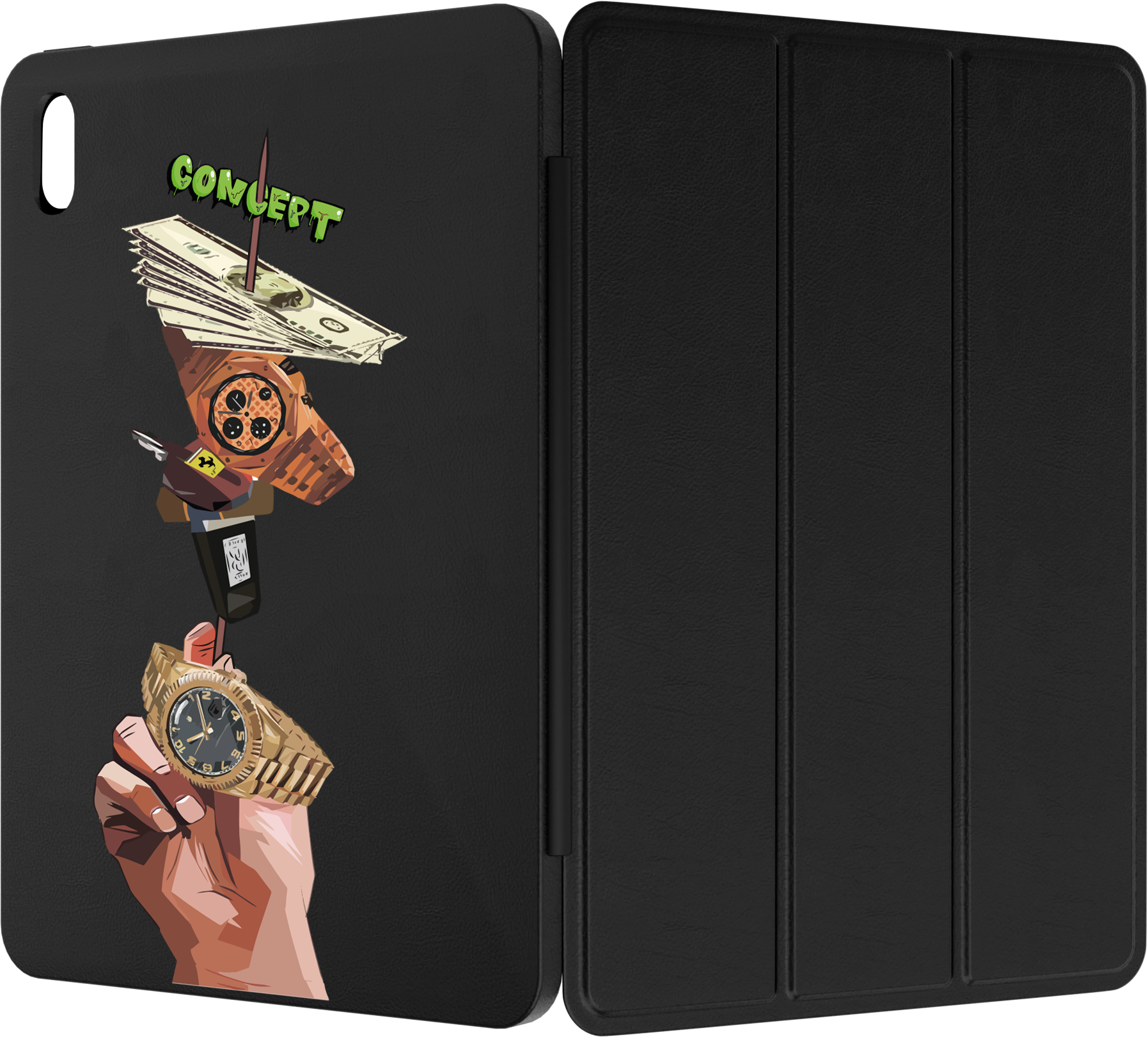 Чохол-книжка Smart Case з принтом Kebab для iPad Air 13 (2024)