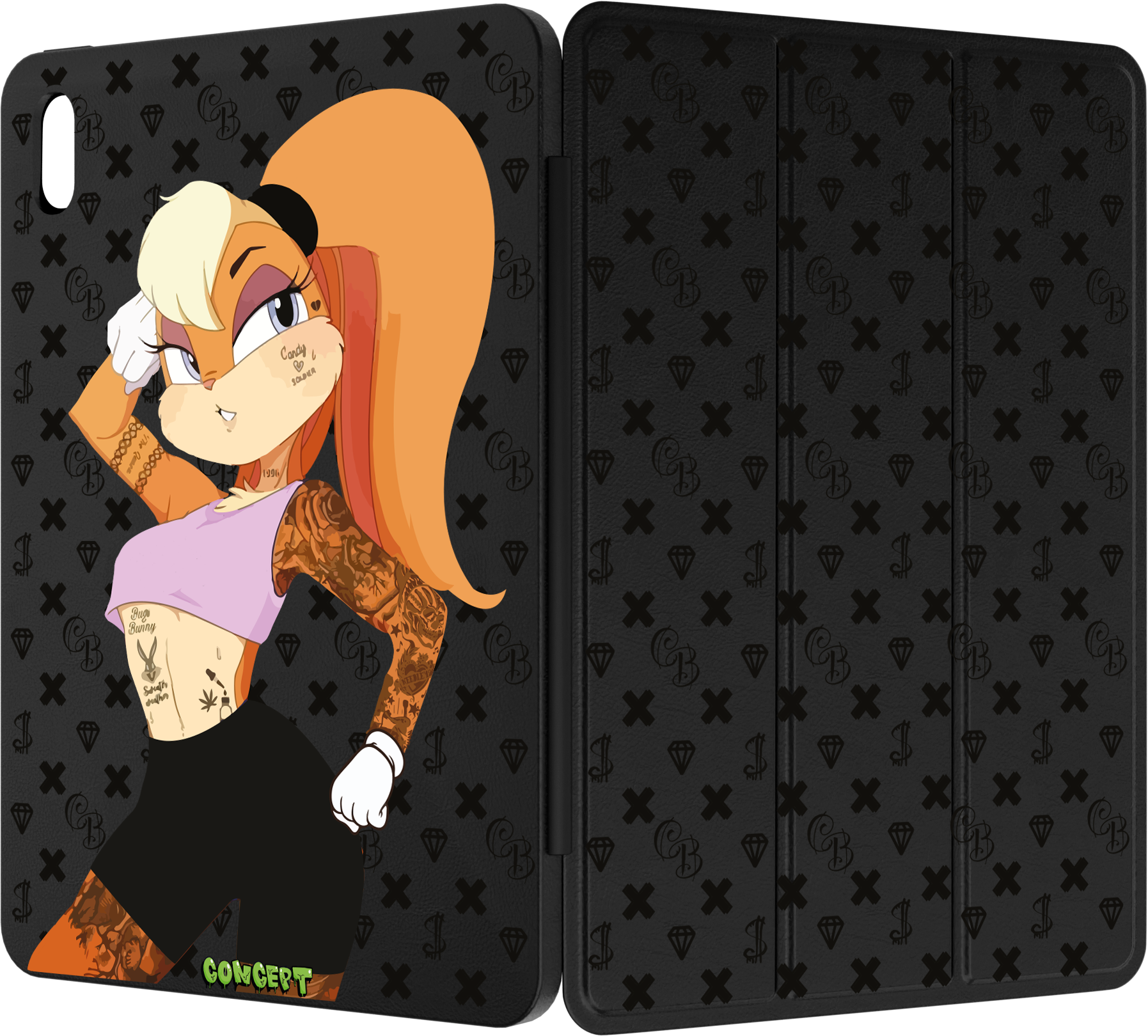 Чохол-книжка Smart Case з принтом Lola для iPad Air 13 (2024)