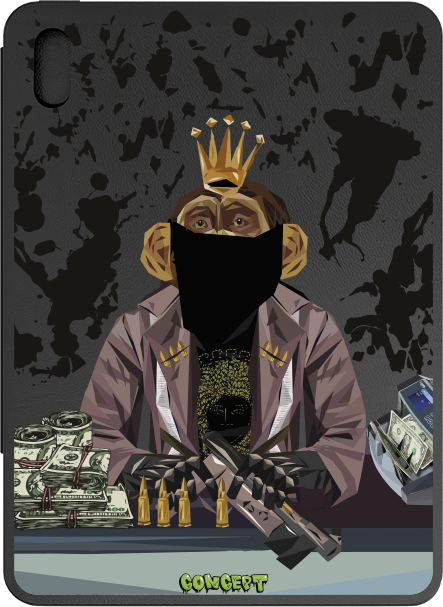 Чохол-книжка Smart Case з принтом Monkey для iPad Air 4 | 5 10.9 (2020 | 2021 | 2022)