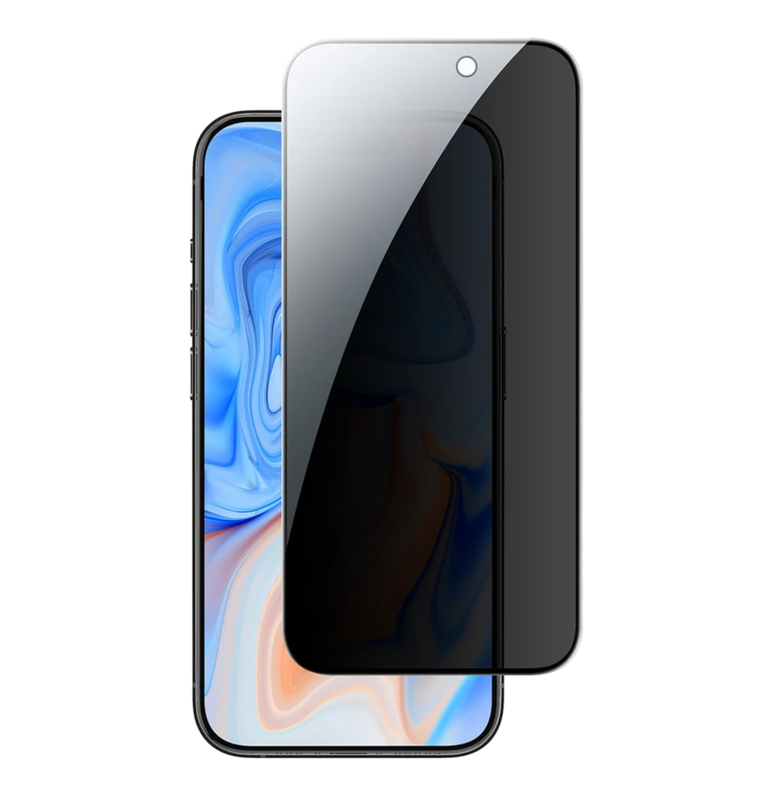 Захисне скло Антишпигун для iPhone 16 | 16 Plus | 16 Pro | 16 Pro Max