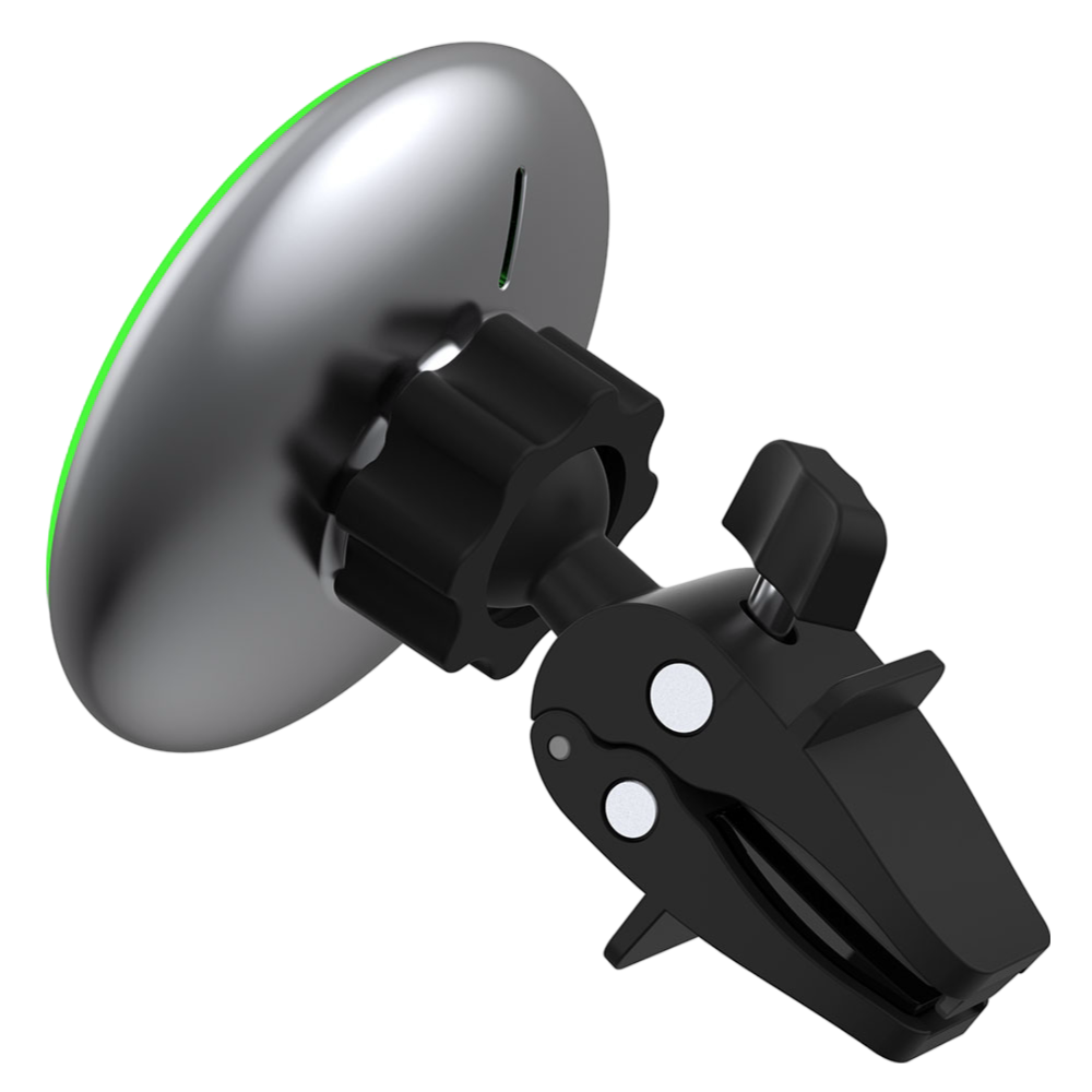 Автотримач з функцією бездротової зарядки WIWU Liberator Magnetic Wireless Charger Black with MagSafe