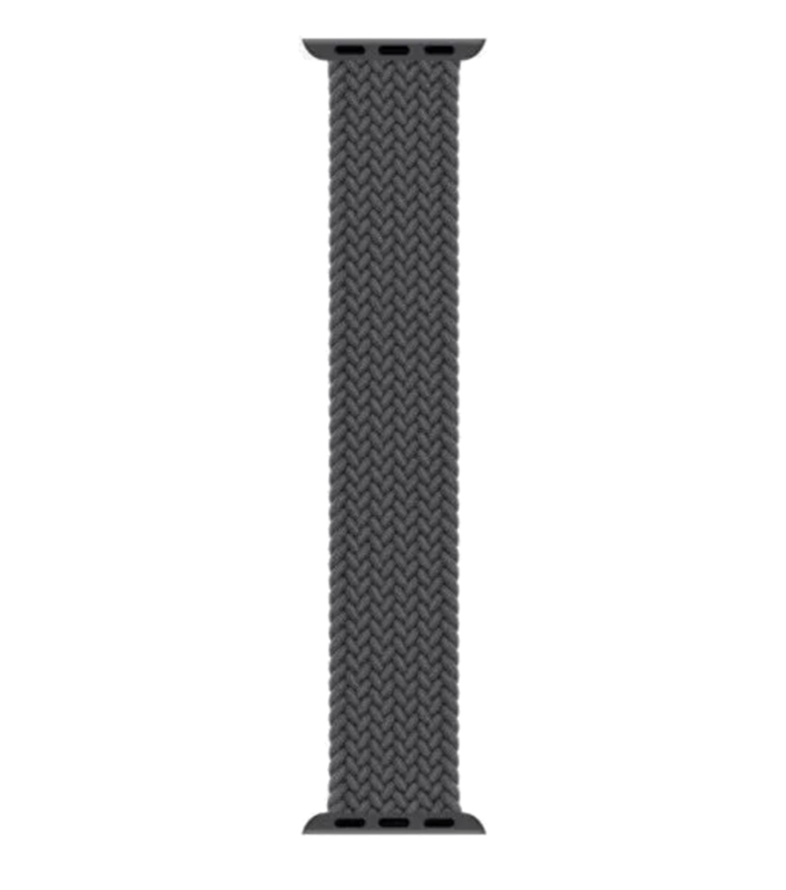 Ремінець Braided Solo Loop для Apple Watch 38|40|41 або 42|44|45|49 mm (Gray)