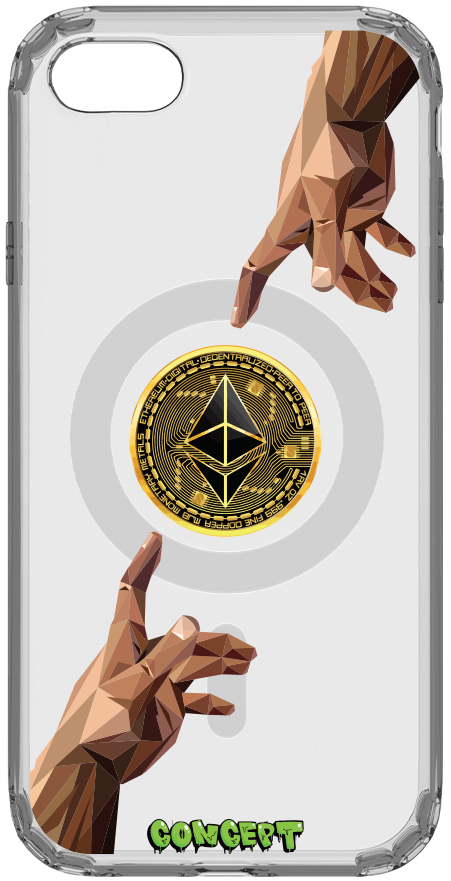 Чохол з принтом Hands Ethereum для iPhone 7 Plus | 8 Plus