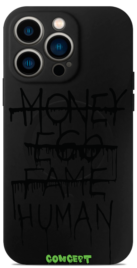 Чохол з принтом Money Ego Fame Human для iPhone 15 Pro (FULL)