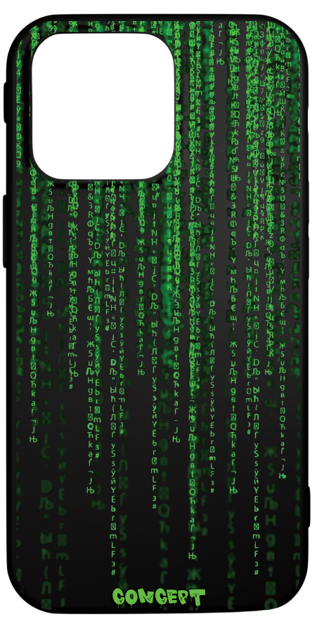 Чохол з принтом Matrix для iPhone 14 | 14 Plus | 14 Pro | 14 Pro Max