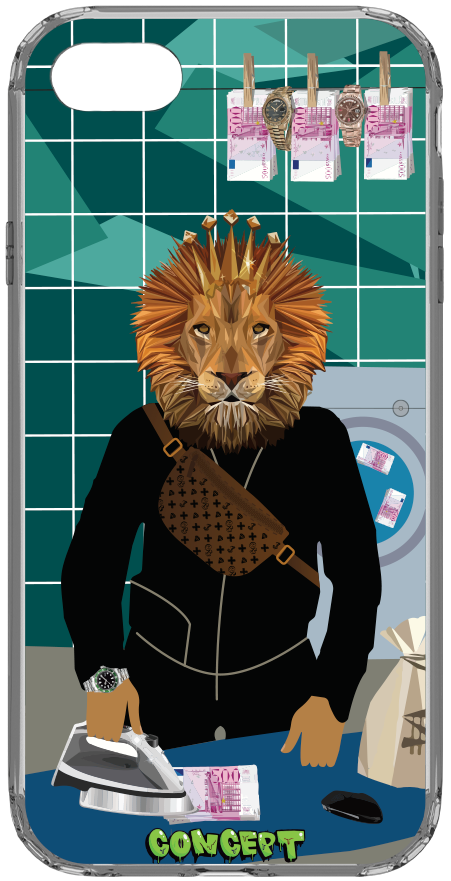 Чохол з принтом Money Laundering для iPhone 7 | 8 | SE 2020 | SE 2022